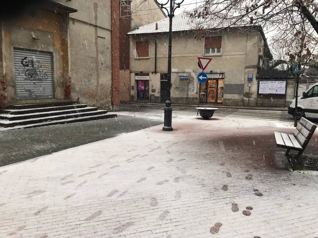 La neve sul Saronnese 