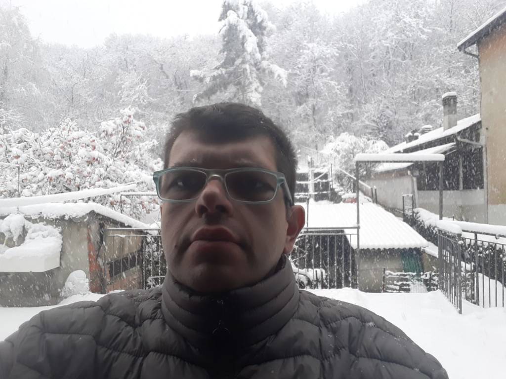 La nevicata a Golasecca
