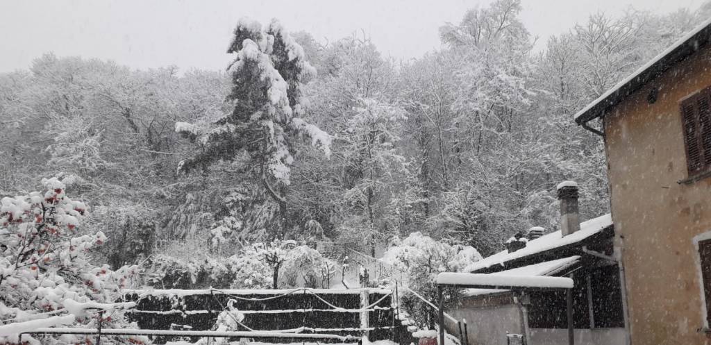 La nevicata a Golasecca