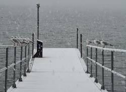 Lago di Varese, Cazzago sotto la neve