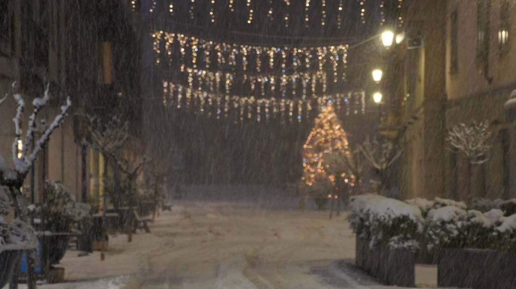 Le immagini di Saronno sotto la neve