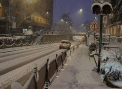 Le immagini di Saronno sotto la neve