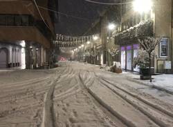 Le immagini di Saronno sotto la neve