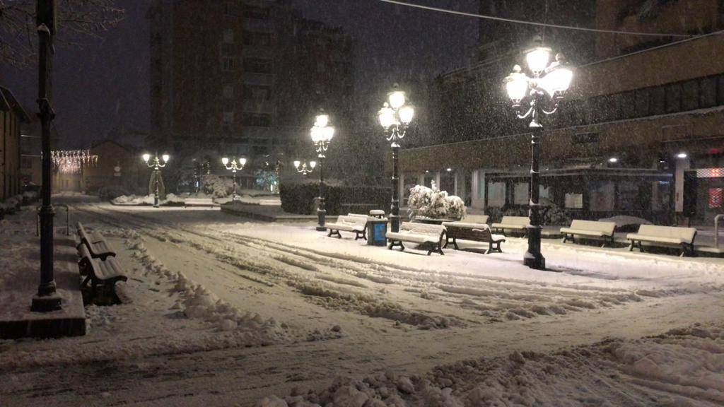 Le immagini di Saronno sotto la neve