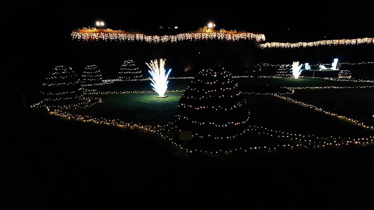 Le luci di Natale a Varese