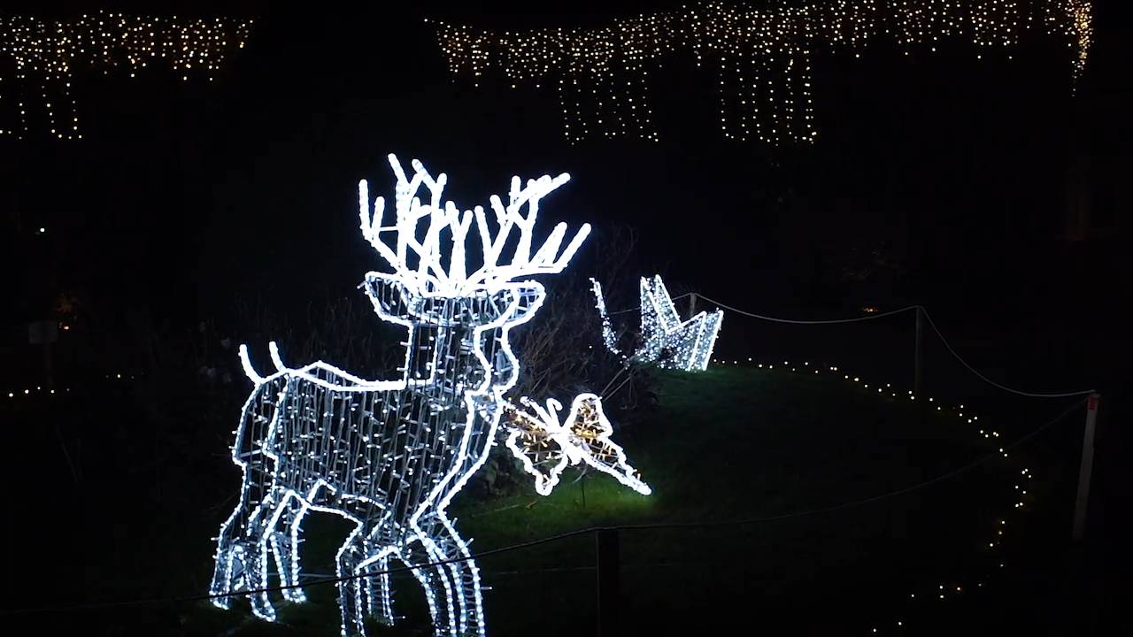 Le luci di Natale a Varese