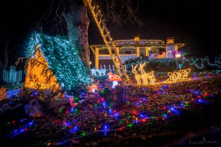Lucine e magia del Natale a Cunardo