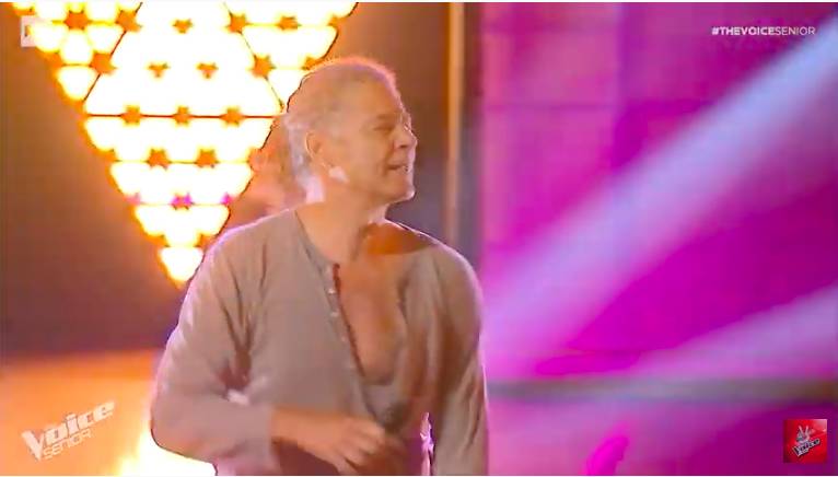 Marco Guerzoni, le blind auditions a The Voice Senior