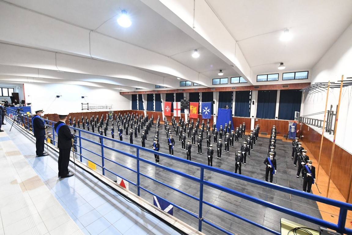 Martina Cezza ha giurato all'Accademia Navale