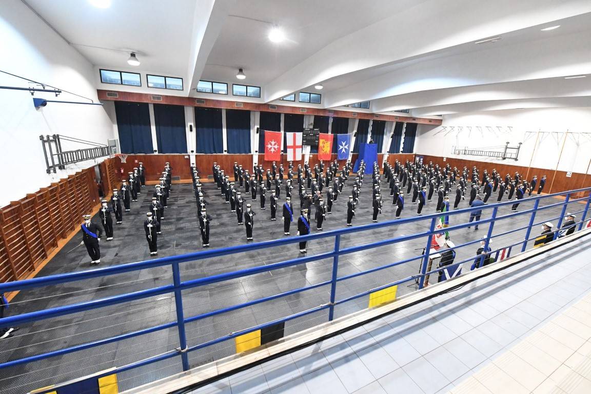 Martina Cezza ha giurato all'Accademia Navale