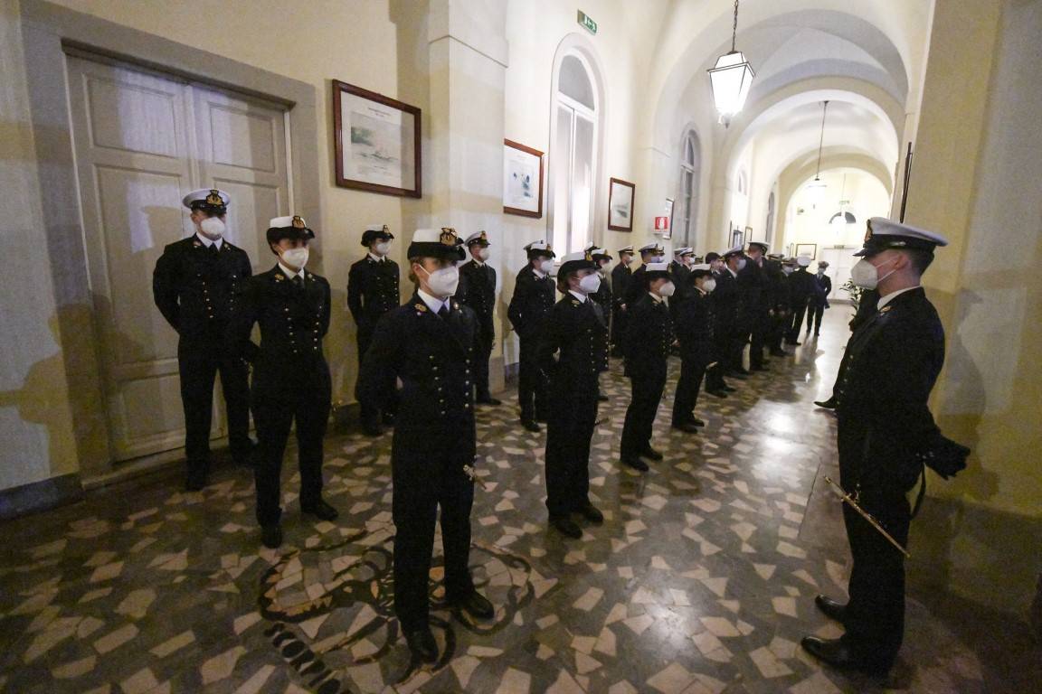 Martina Cezza ha giurato all'Accademia Navale