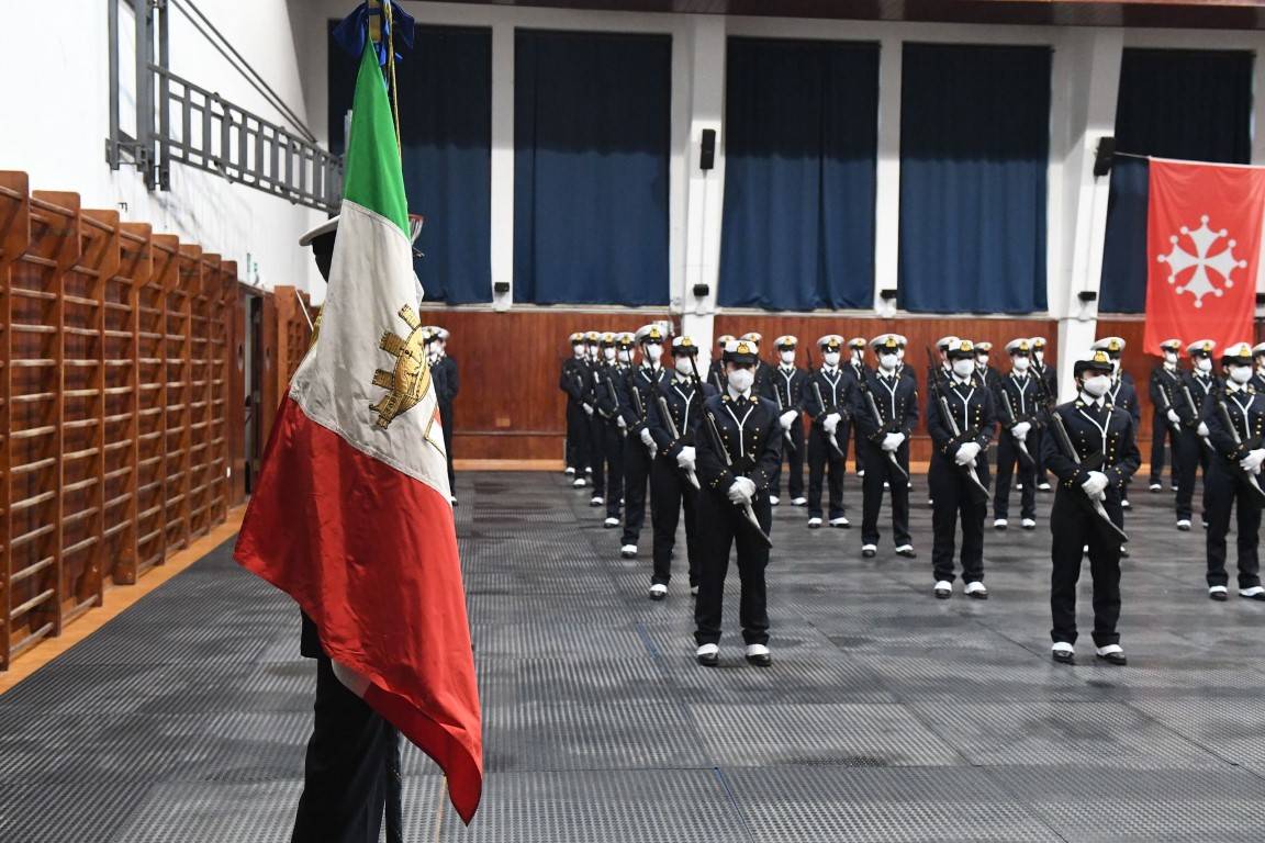 Martina Cezza ha giurato all'Accademia Navale