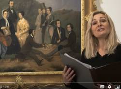 Nel salotto dell'artista