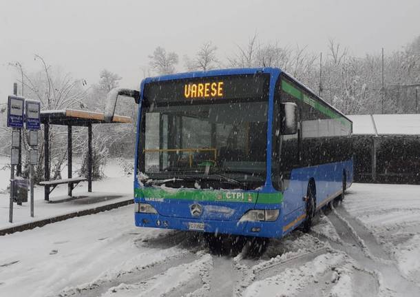 Neve 2020: servizio autobus e pullman