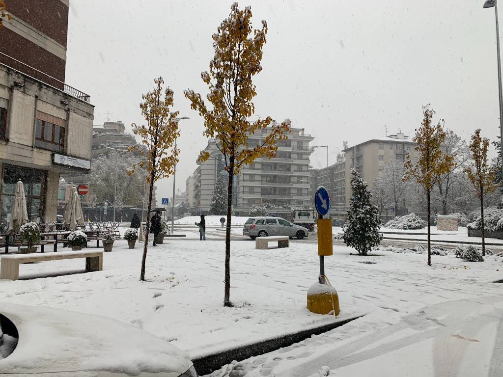 Neve Busto Arsizio castellanza