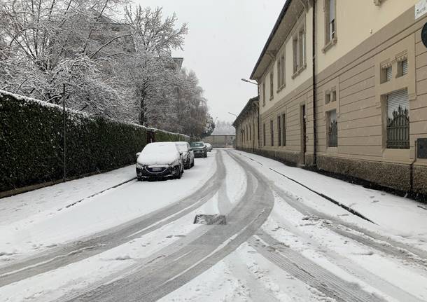 Neve Busto Arsizio castellanza