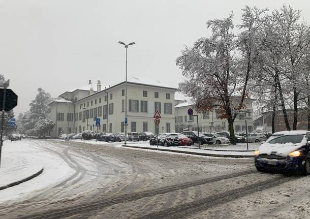 Neve Busto Arsizio castellanza