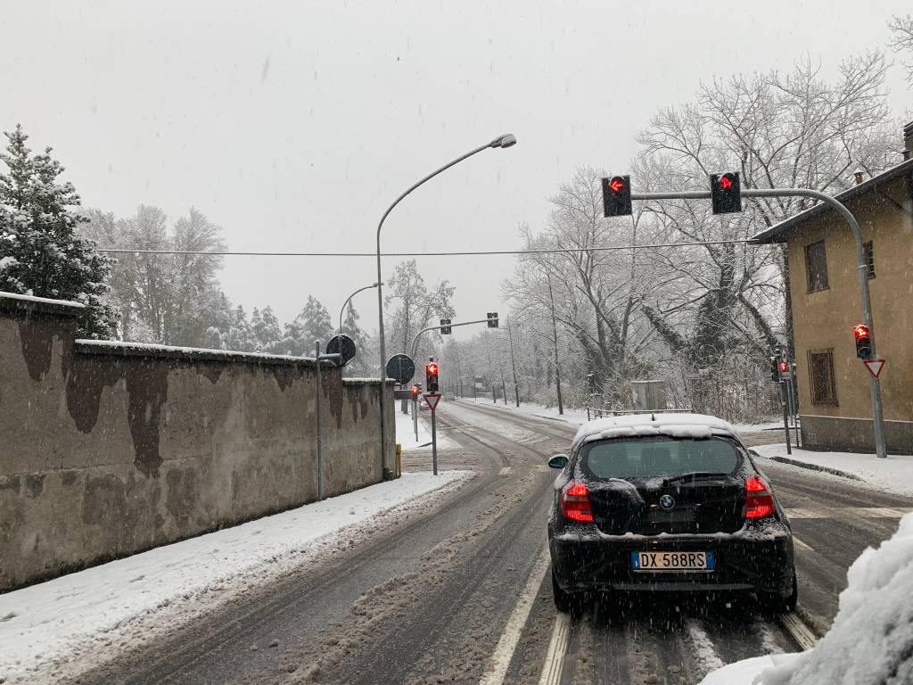 Neve Busto Arsizio castellanza