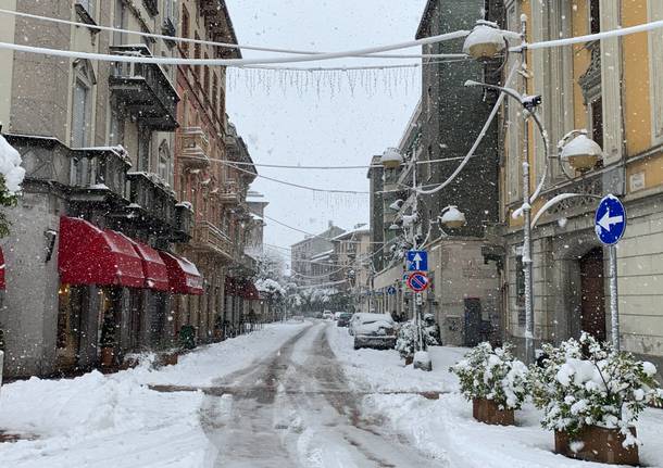 neve busto arsizio dicembre 2020