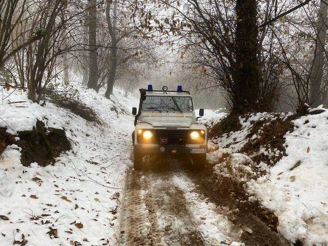 neve caravate protezione civile