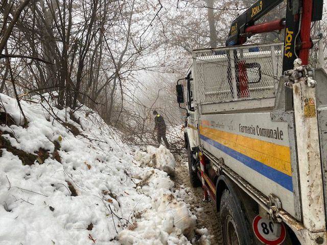 neve caravate protezione civile