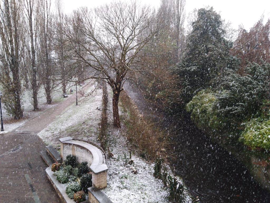 Neve nel Legnanese