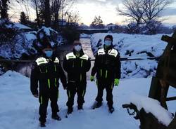 Neve sul Legnanese, rami caduti a San Giorgio e Canegrate