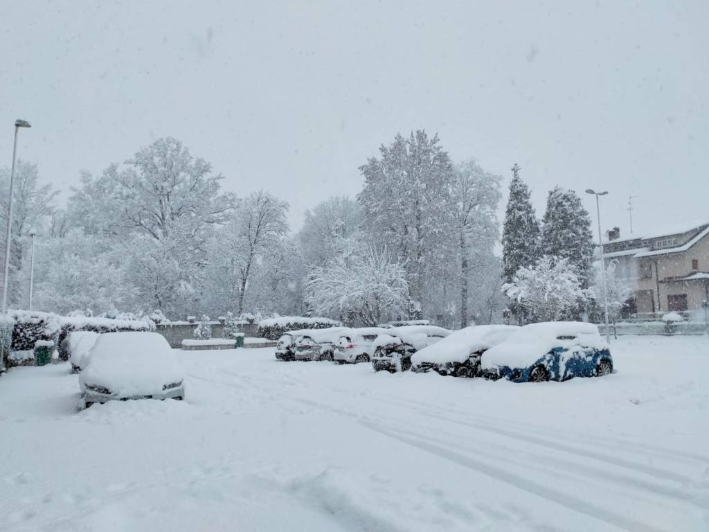 nevicata 28 dicembre Legnano e Alto Milanese