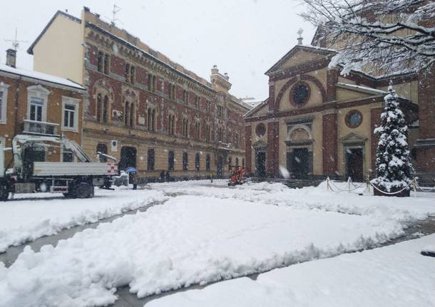 Nevicata 28 dicembre Legnano e Alto Milanese