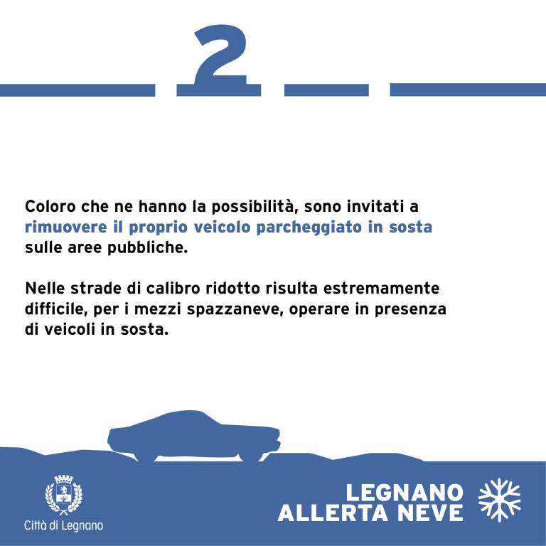 Piano neve Legnano