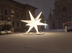 piazza san giovanni busto arsizio natale notte neve 