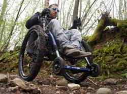 Pietro Scidurlo in partenza per la via Francigena