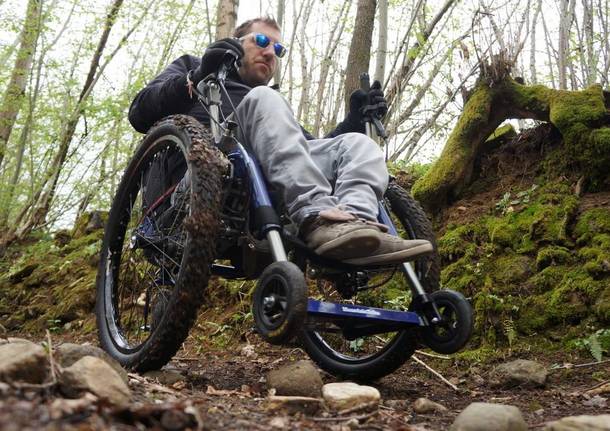 Pietro Scidurlo in partenza per la via Francigena