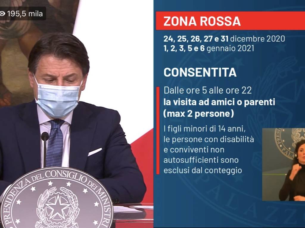 Regole Natale conte