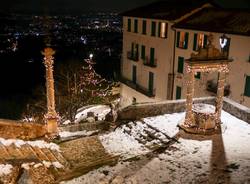 Sacro monte luci Natale 