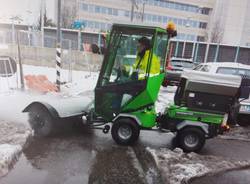 Saronno, attivato il piano neve