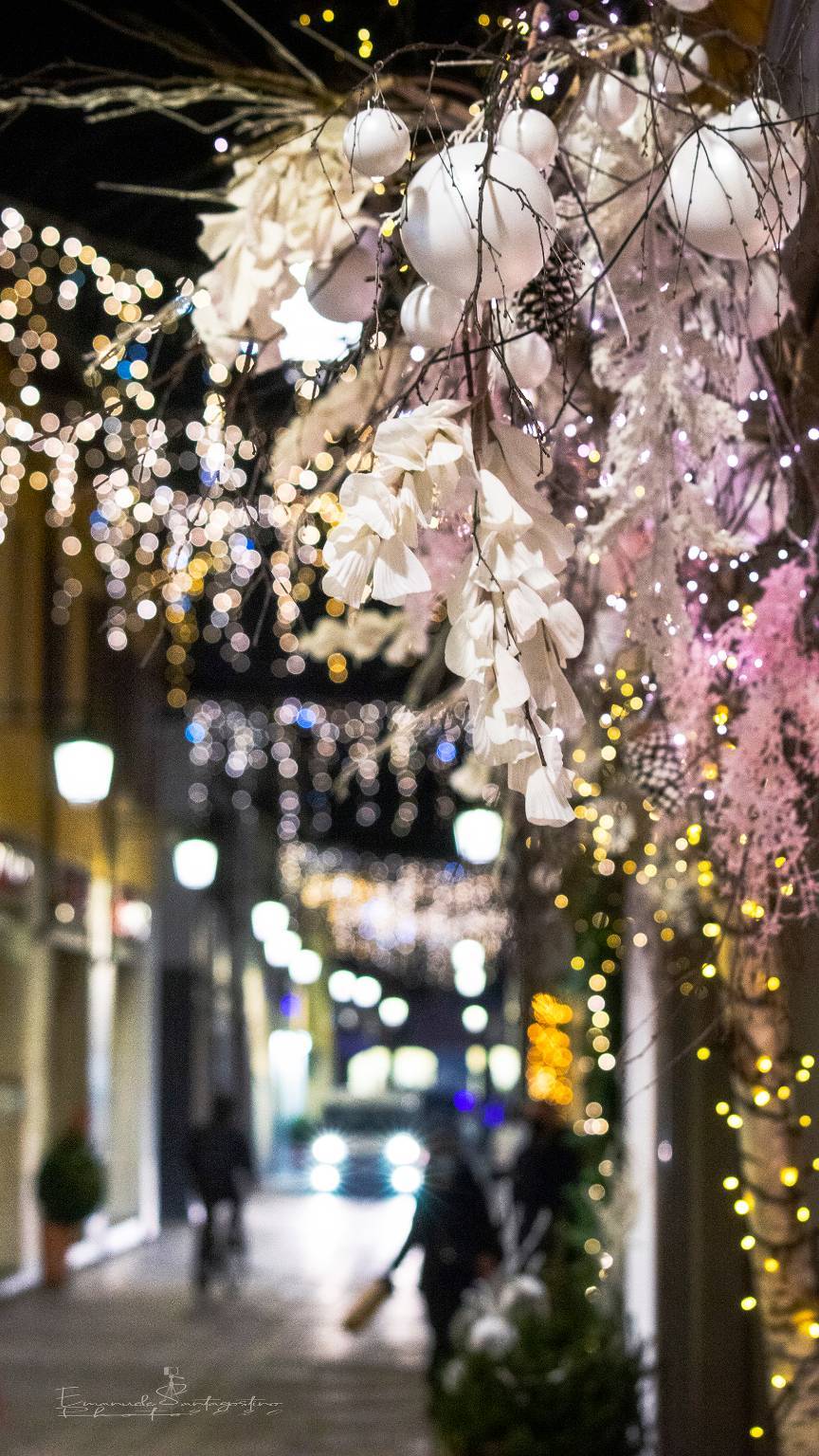 Saronno, la magia del Natale tra lucine e atmosfera di festa