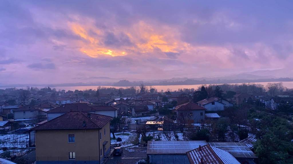 tramonto domenica 6 dicembre