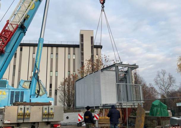 turbina sul salto dell'olona a Legnano