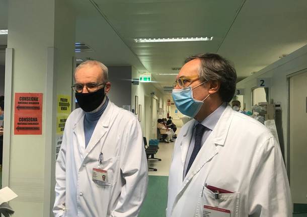 Vaccinazioni anti-Covid all'Ospedale di Legnano