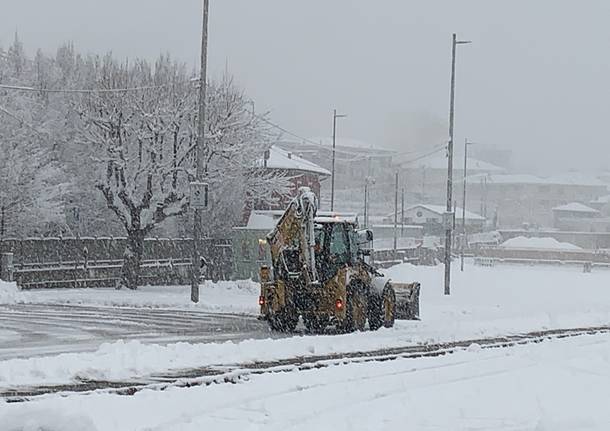 Varese sotto la neve: 28 dicembre 2020