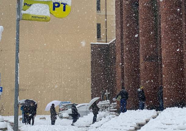 Varese sotto la neve: 28 dicembre 2020