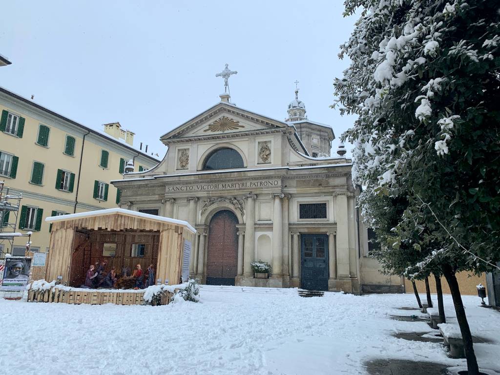 Varese sotto la neve: 28 dicembre 2020