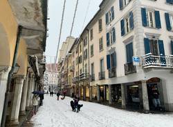 Varese sotto la neve: 28 dicembre 2020