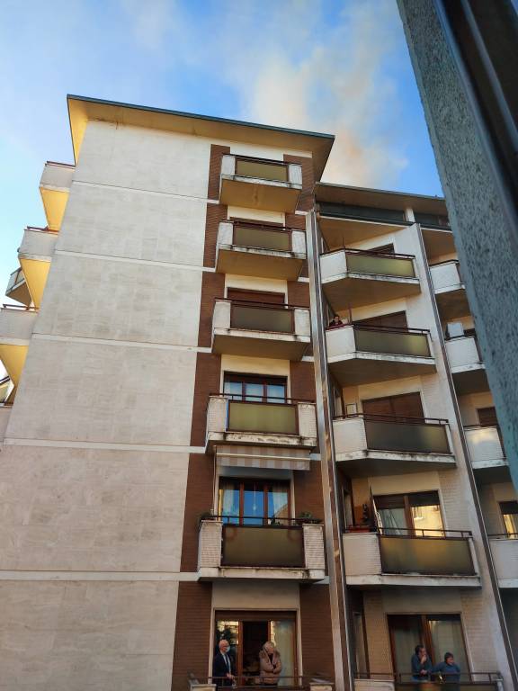 Intervento Vigili Del Fuoco Via Piave