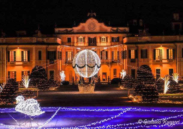 Giardini Estensi di Varese 2021 le luci di Natale