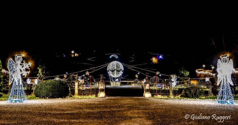 Giardini Estensi di Varese 2021 le luci di Natale