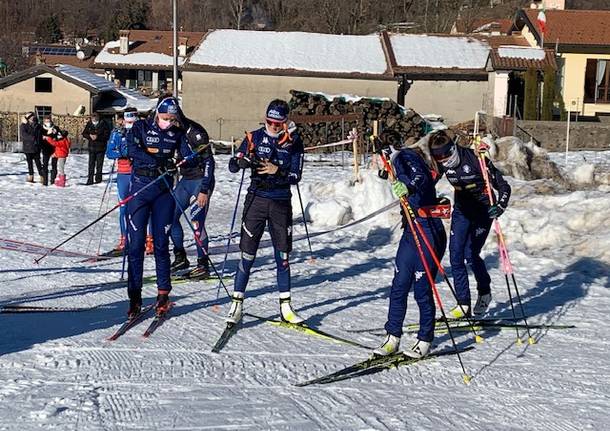 La pista di fondo di Brinzio diventa azzurra