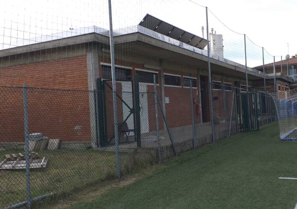 Cislago, via ai lavori al centro sportivo di via Papa Giovanni XXIII