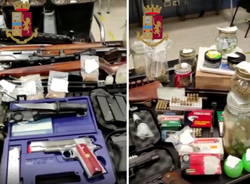 Droga e armi trovati a Milano 26 gennaio 2021